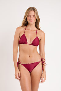 Model Front: Rio De Sol Ensemble Set Touch-Carmim Frufru