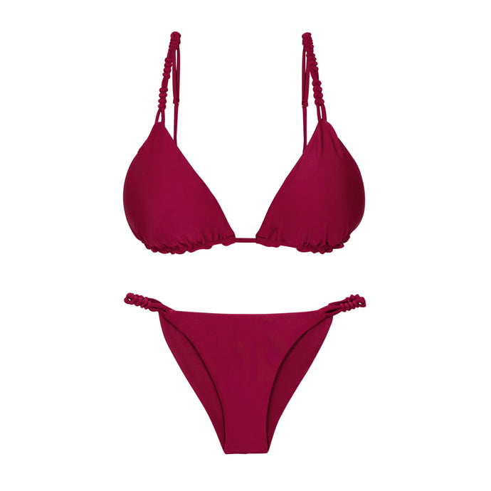 Product Front: Rio De Sol Ensemble Set Touch-Carmim Selena