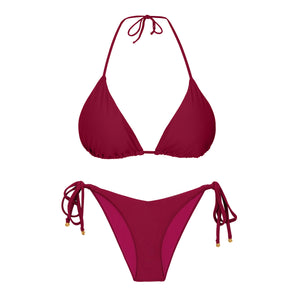 Product Front: Rio De Sol Ensemble Set Touch-Carmim Tri-Inv Amora