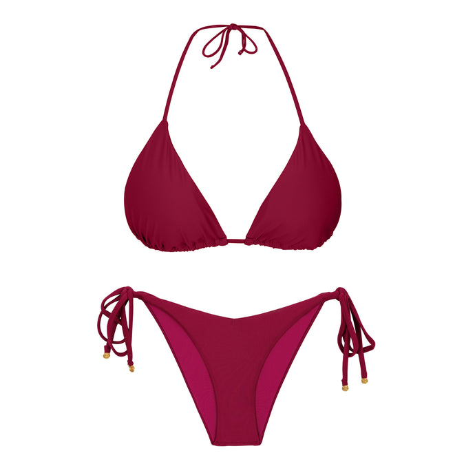 Product Front: Rio De Sol Ensemble Set Touch-Carmim Tri-Inv Amora
