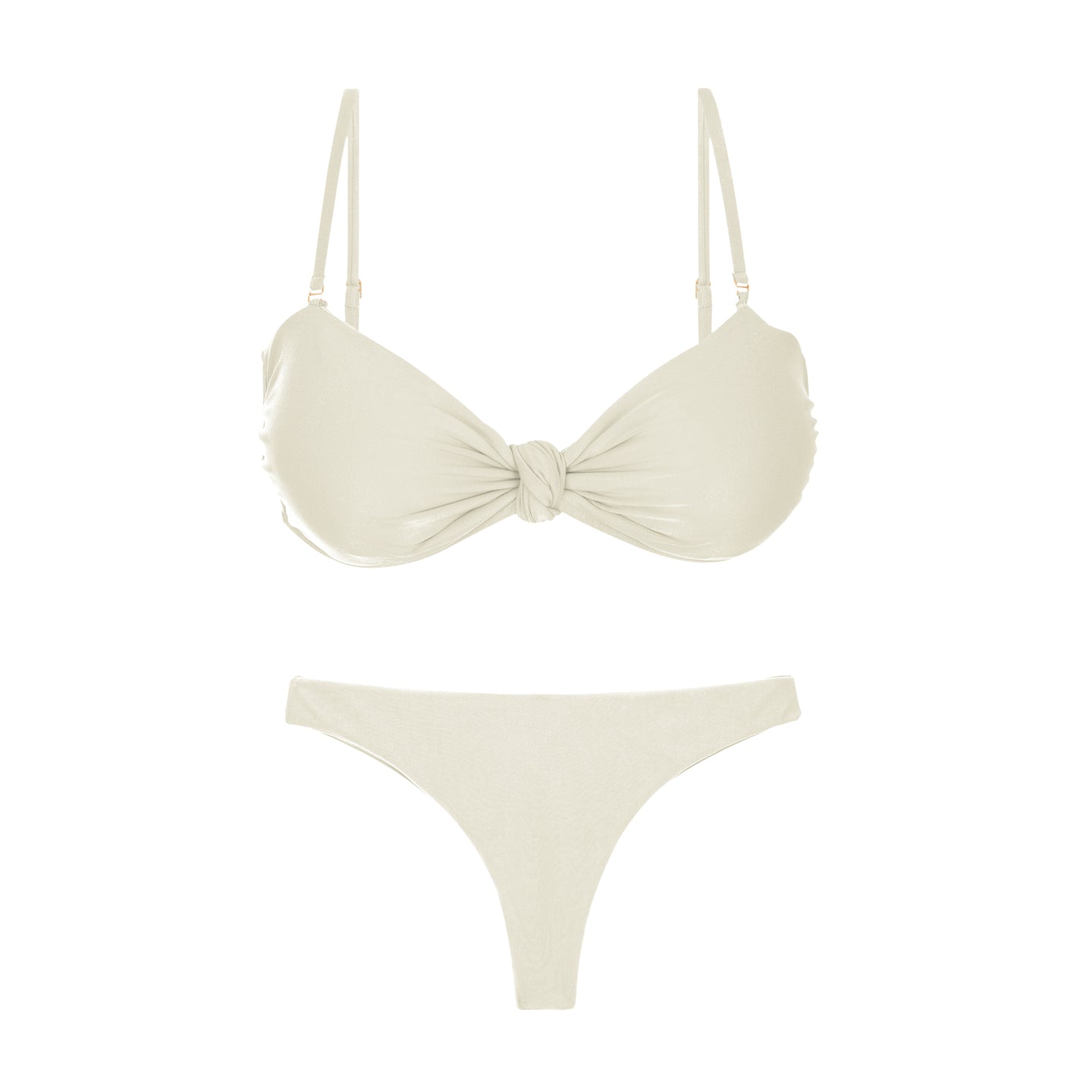 Product Front: Rio De Sol Ensemble Set Touch-Natural Bandeau-Joy Mia