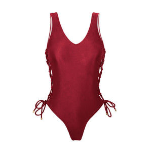 Product Front: Rio De Sol Une Pièce Shimmer-Divino Zoe