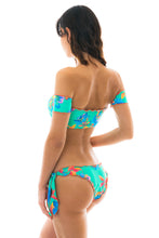 Charger l&#39;image dans la galerie, Image 04: Rio De Sol Haut Top Acqua Flora Off Shoulder
