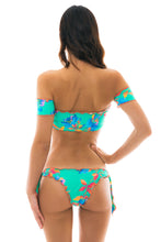 Charger l&#39;image dans la galerie, Model Back: Rio De Sol Haut Top Acqua Flora Off Shoulder
