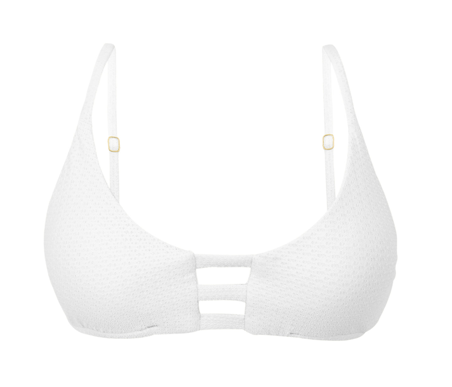 Product Front: Rio De Sol Haut Top Bora-White Bra-Trio