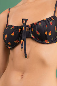 Image 08: Rio De Sol Haut Top Cashew Balconet-Tie