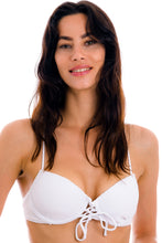Charger l&#39;image dans la galerie, Gallery: Rio De Sol Haut Top Cotele-Branco Balconet-Pushup
