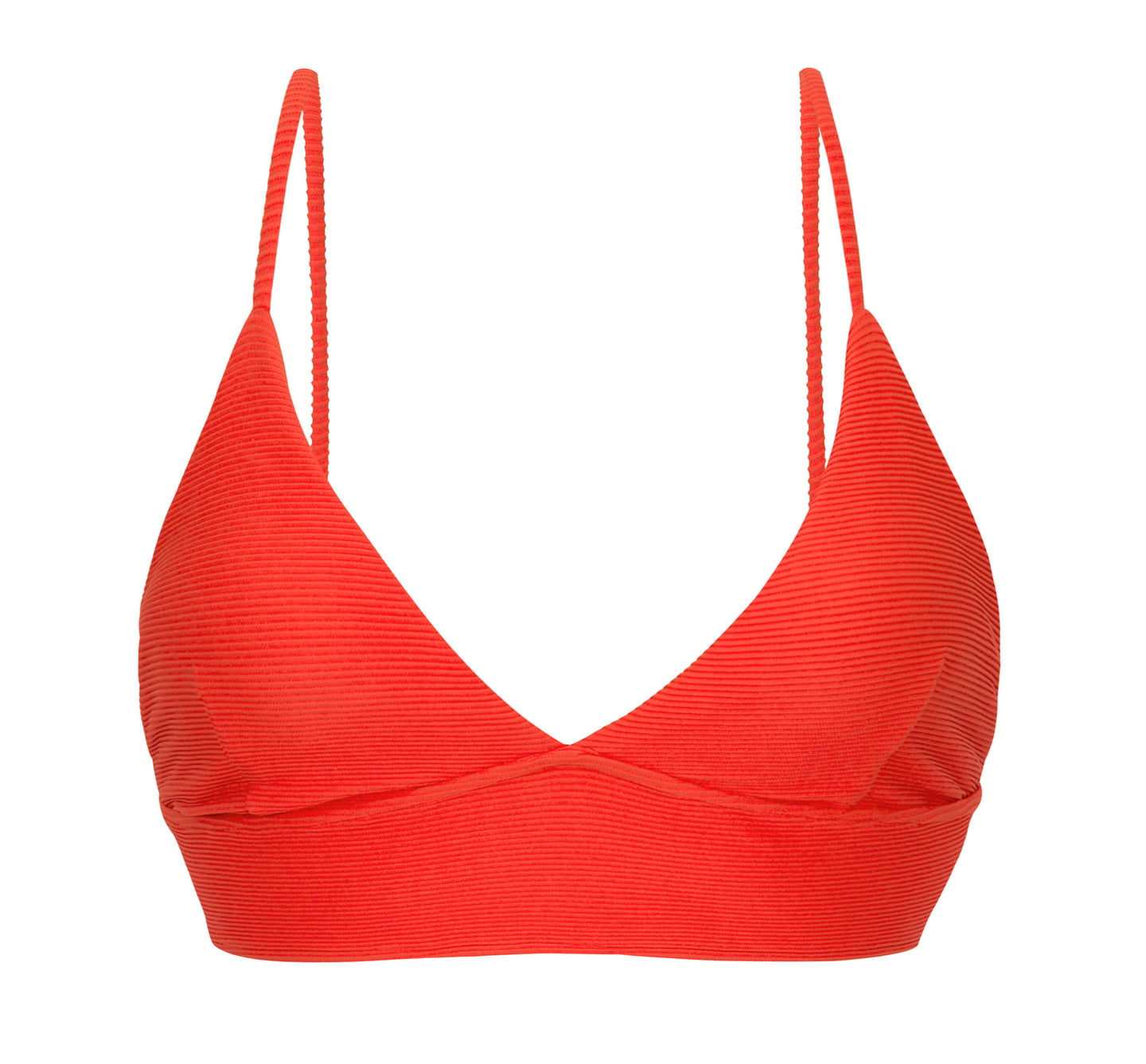 Product Front: Rio De Sol Haut Top Cotele-Tomate Tri-Tank