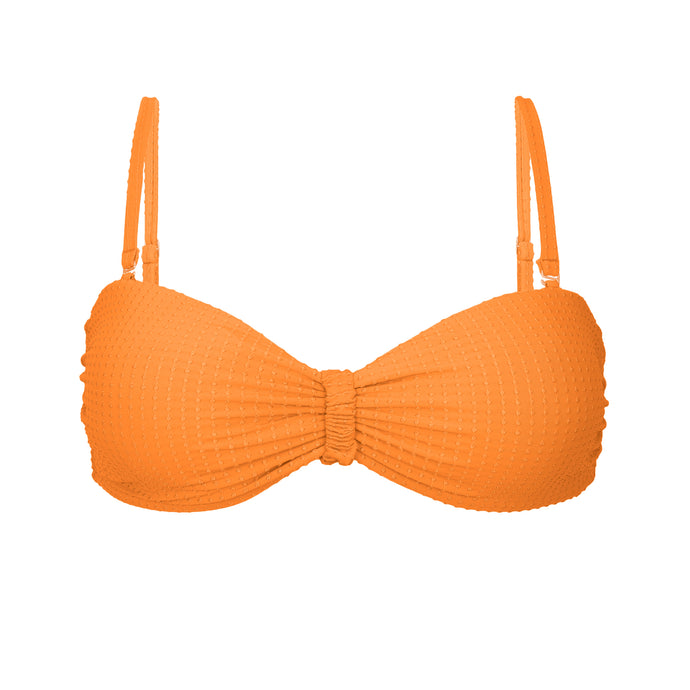 Product Front: Rio De Sol Haut Top Dots-Mango Bandeau-Crispy