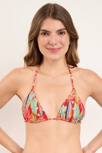 Image 08: Rio De Sol Haut Top Floral-Scales Tri-Inv