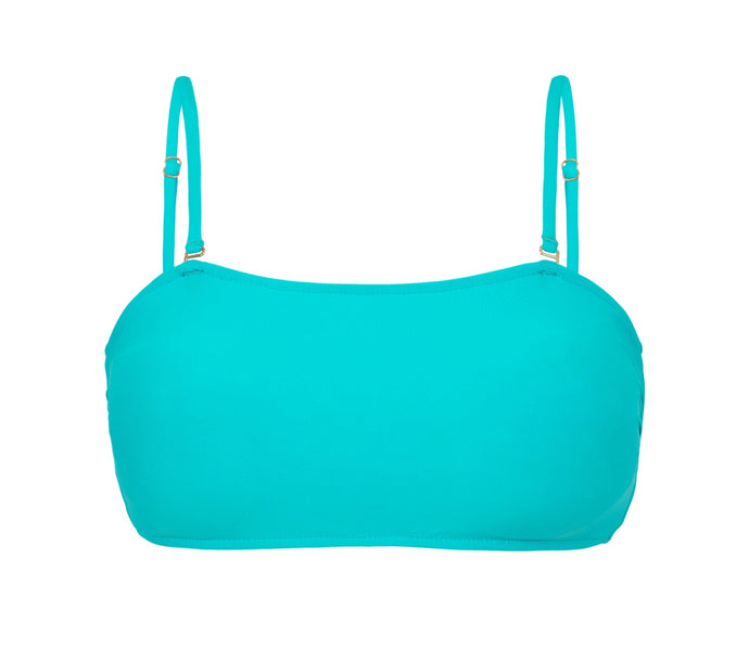 Product Front: Rio De Sol Haut Top Jade Bandeau-Reto