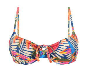Product Front: Rio De Sol Haut Top Jungle Balconet-Tie