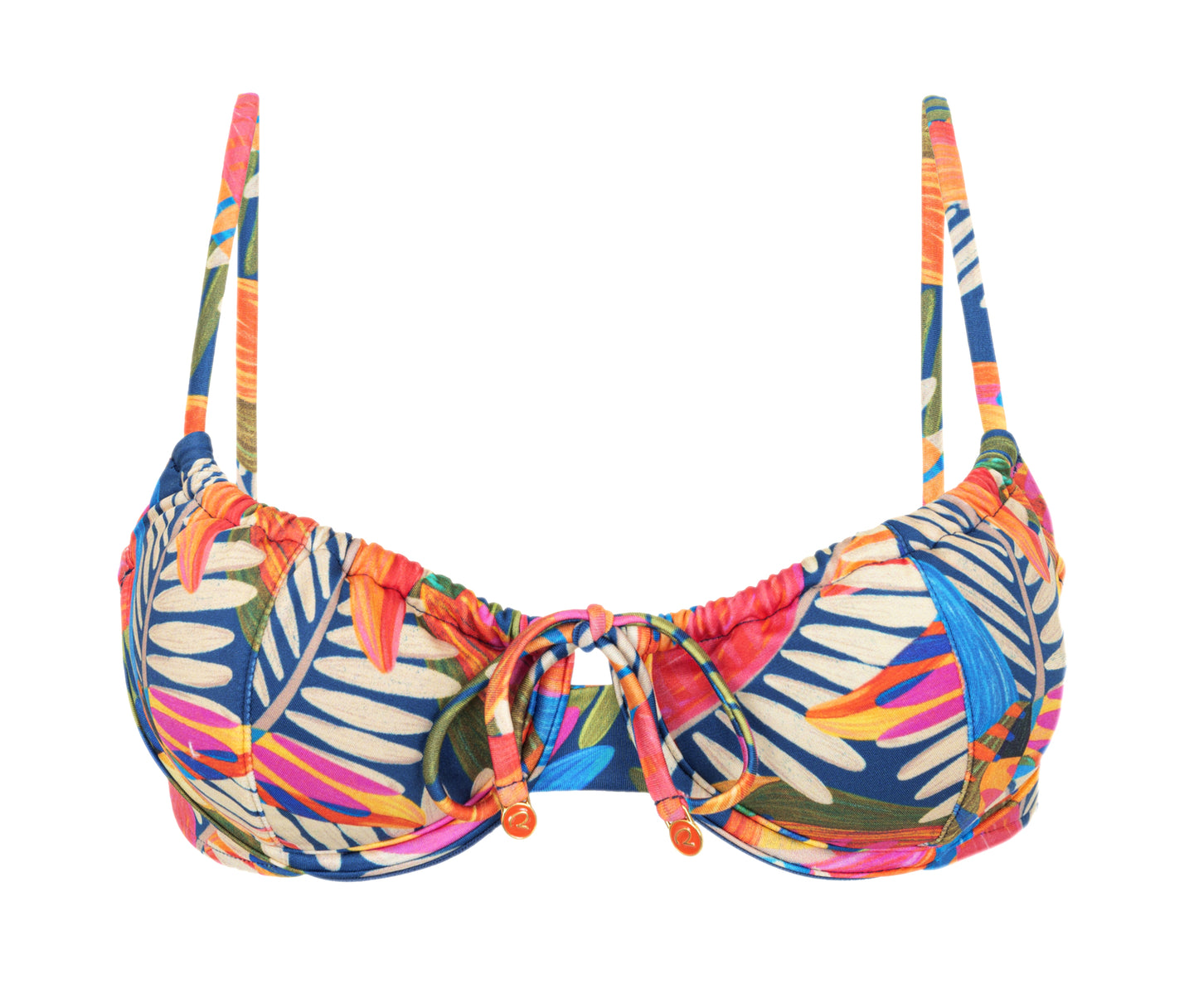 Product Front: Rio De Sol Haut Top Jungle Balconet-Tie
