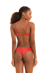 Model Back: Rio De Sol Haut Top Malibu-Chili Balconet