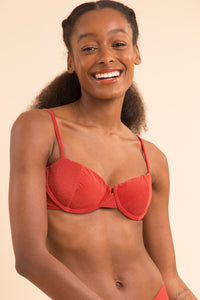 Image 09: Rio De Sol Haut Top Malibu-Chili Balconet