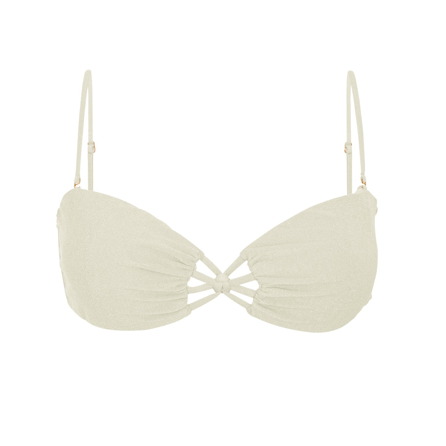 Product Front: Rio De Sol Haut Top Malibu-Natural Bandeau-Iris