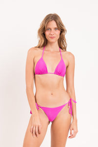 Model Front: Rio De Sol Haut Top Malibu-Rosa Tri-Inv