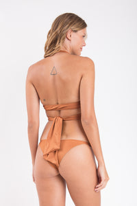 Model Back: Rio De Sol Haut Top Nocciola Dune