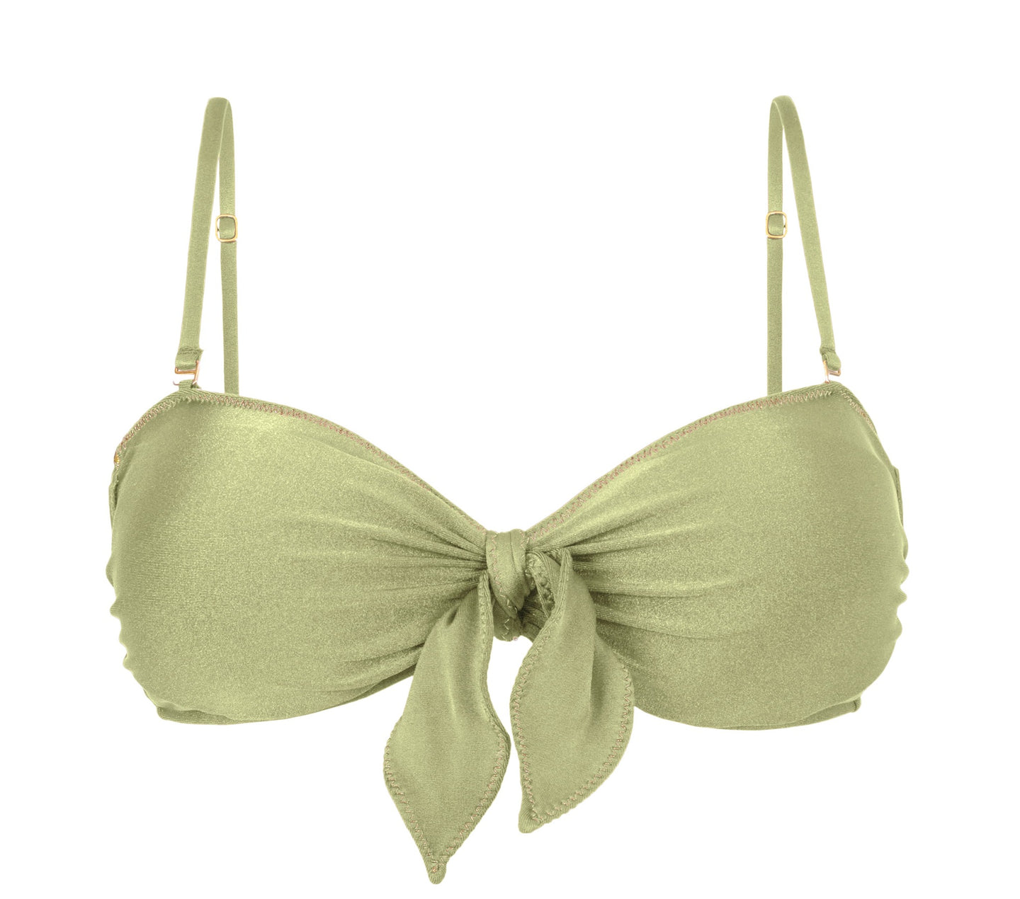 Product Front: Rio De Sol Haut Top Oliva Bandeau-No