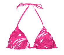 Charger l&#39;image dans la galerie, Product Front: Rio De Sol Haut Top Pink-Palms Frufru
