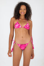 Charger l&#39;image dans la galerie, Model Front: Rio De Sol Haut Top Pink-Palms Frufru
