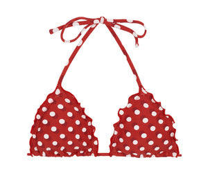 Product Front: Rio De Sol Haut Top Poa Red Frufru