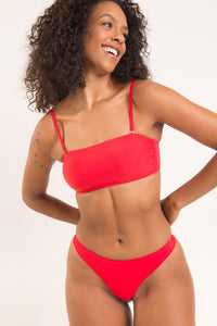 Image 11: Rio De Sol Haut Top Rouge Bandeau-Reto