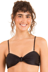 Gallery: Rio De Sol Haut Top Shimmer-Black Bandeau-Joy
