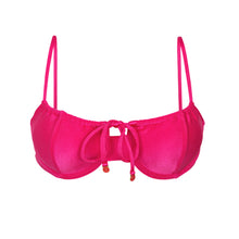 Charger l&#39;image dans la galerie, Product Front: Rio De Sol Haut Top Shimmer-Olinda Balconet-Tie
