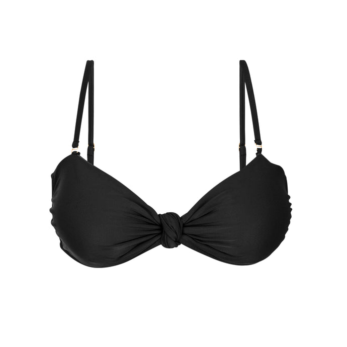 Product Front: Rio De Sol Haut Top Touch-Black Bandeau-Joy