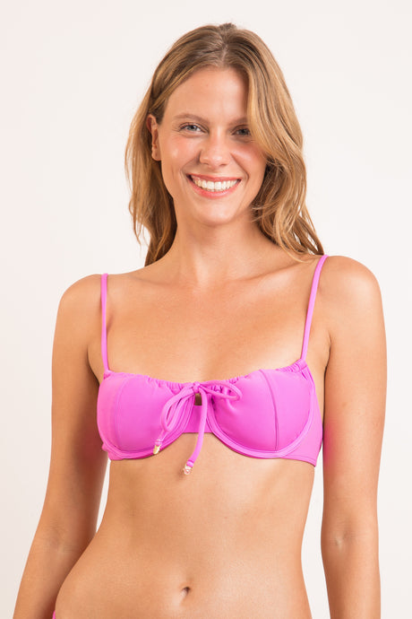 Gallery: Rio De Sol Haut Top Vita-Pink Balconet-Tie