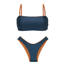 Charger l&#39;image dans la galerie, Set Nocciola Bandeau-Reto High-Leg
