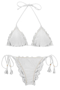 Set Shimmer-White Frufru