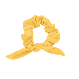Malibu-Yellow Scrunchie