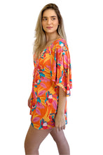 Charger l&#39;image dans la galerie, Orange Bloom Mini Dress
